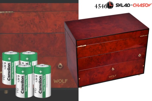 Шкатулка для автоподзавода 2-х часов Wolf Viceroy 454610 фото фото 4