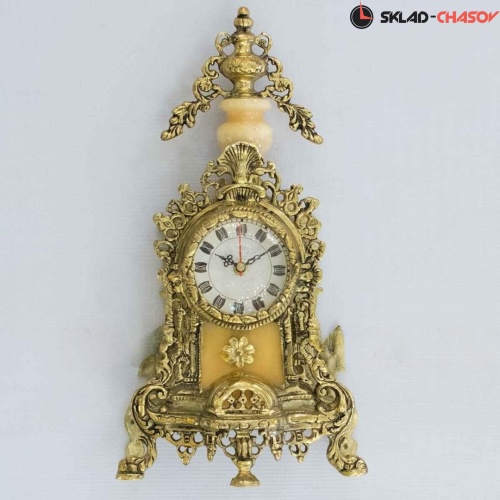 Бронзовые часы RB Конт бежевые фото