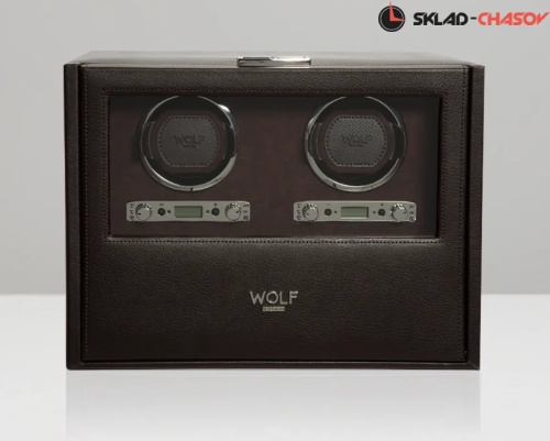 Шкатулка для автоподзавода 2-х часов Wolf 460706 фото фото 4