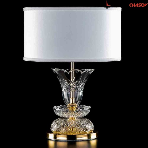 Светильик настольный ArtGlass ISABELL 01-TL-PB-LSW фото