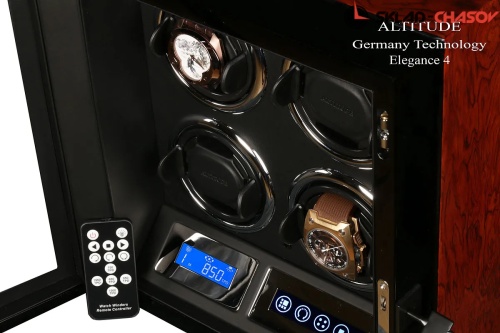 Шкатулка для автоподзавода 4-х часов Е1707HL-B фото фото 3