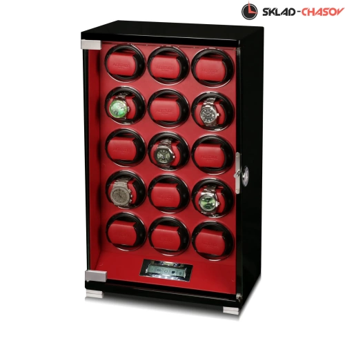 Шкатулка для автоподзавода 15-ти часов D15-BRF-FL фото