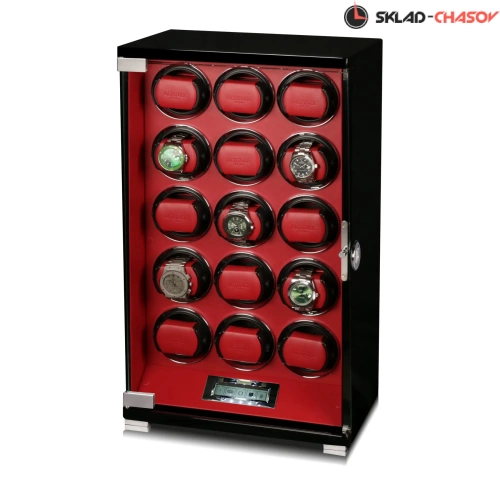 Шкатулка для автоподзавода 15-ти часов D15-BRF-FL фото