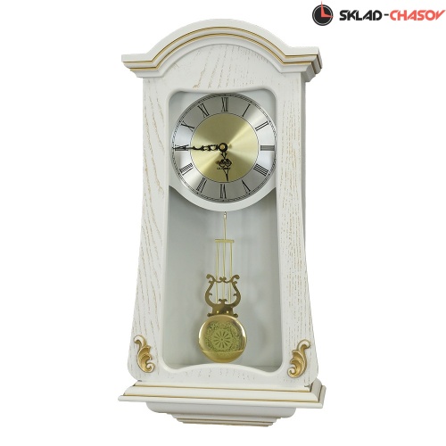 Настенные часы с маятником Columbus 2410 WH фото