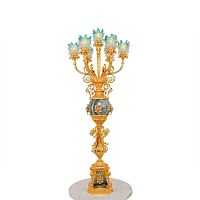 Бронзовый торшер Pars Luster FL910280/8 фото