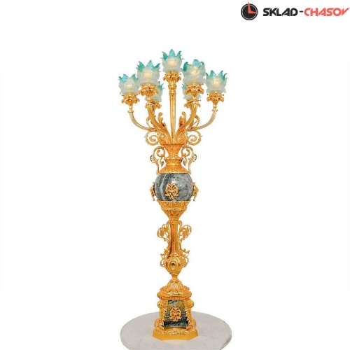 Бронзовый торшер Pars Luster FL910280/8 фото