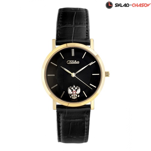 Кварцевые Слава "Премьер" логотип Герб РФ 1129378/300-2035 фото фото 2