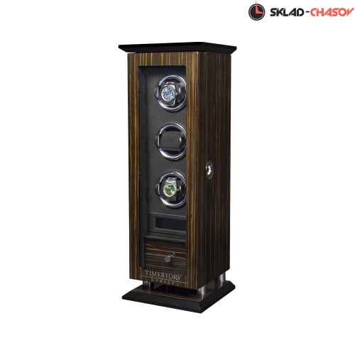 Шкатулка для автоподзавода 3-х часов и хранения c отпечатком LORD 03T фото