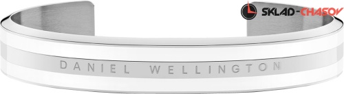 Daniel Wellington Classic-Bracelet-Satin-White-S-Medium с эмалью фото