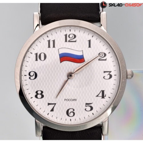 Кварцевые Слава "Премьер" логотип Флаг РФ 1121269/300-2025 фото фото 4
