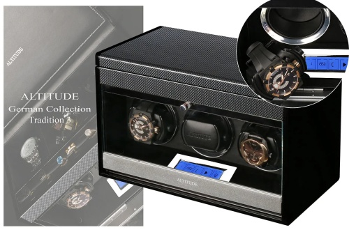 Шкатулка для автоподзавода 3-х часов TRADITION T3TB фото фото 8