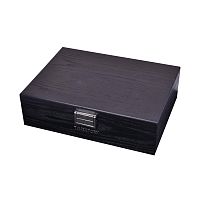 Шкатулка для ювелирных украшений и 2-х часов MIRACLE 02JBL фото