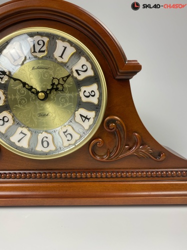 Настольные часы Наполеон 5-ЧМ Красное дерево фото фото 7