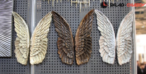 Панно рельефное "Крылышки серебряные" фото фото 6