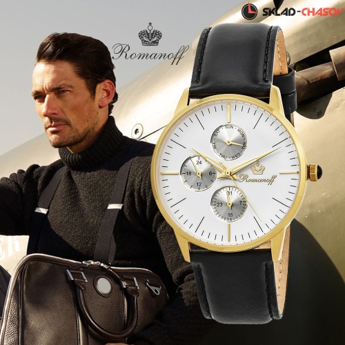 Часы наручные кварцевые Romanoff 10076А1BL фото фото 4