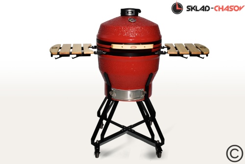 Керамический гриль SG PRO, 56 см / 22 дюйма (красный) фото