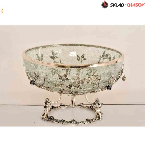 Бронзовая ваза для фруктов Pars Luster BV950146 фото фото 2