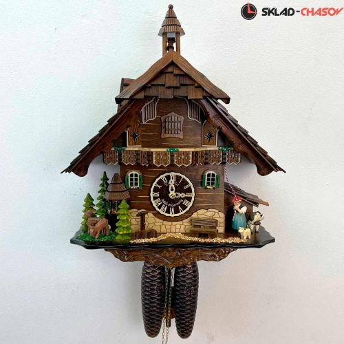 Часы механические с кукушкой SARS 48314/8-90 фото