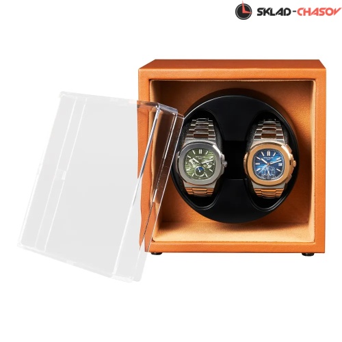 Шкатулка для автоподзавода 2-х часов Altitude A2BRC-PVC фото фото 3