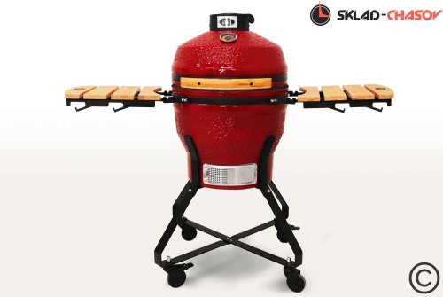 Керамический гриль SG18 PRO 45 см / 18 дюймов (красный) фото