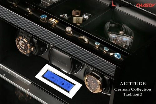 Шкатулка для автоподзавода 3-х часов TRADITION T3TB фото фото 4