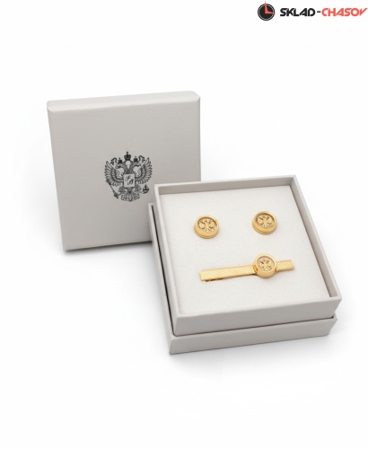 Запонки и Зажим для галстука "Президент" 57862-578062кк фото фото 7