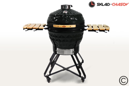 Керамический гриль SG PRO, 61 см / 24 дюйма (черный) фото