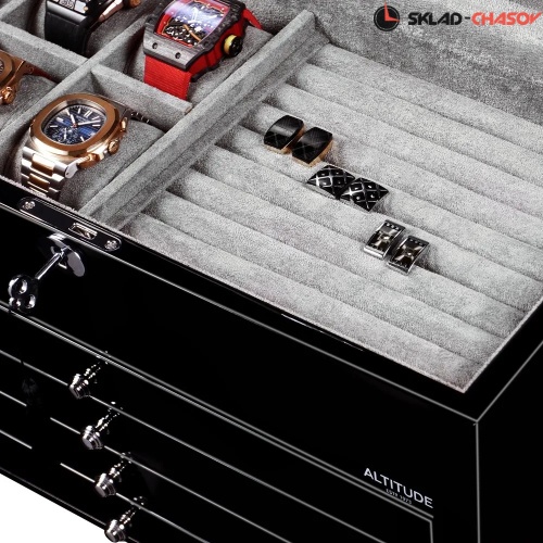 Шкатулка для украшений и 6-ти часов Altitude G014BGF фото фото 3