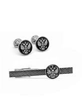 Запонки и Зажим для галстука "Президент" 55804-558004кк фото