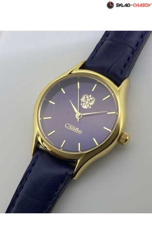 Кварцевые Слава "Патриот" логотип Герб РФ 1129115/2035 фото