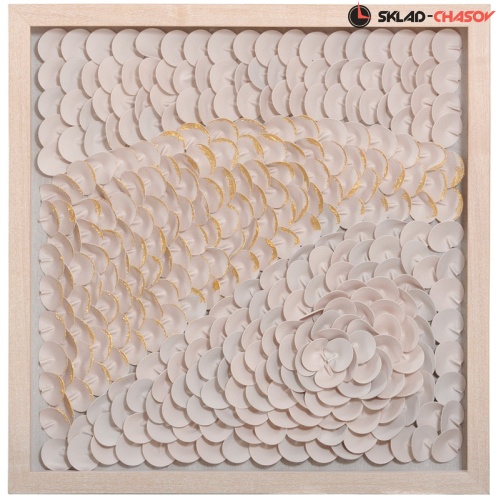 Панно кожаное "Песня пустыни 1" фото