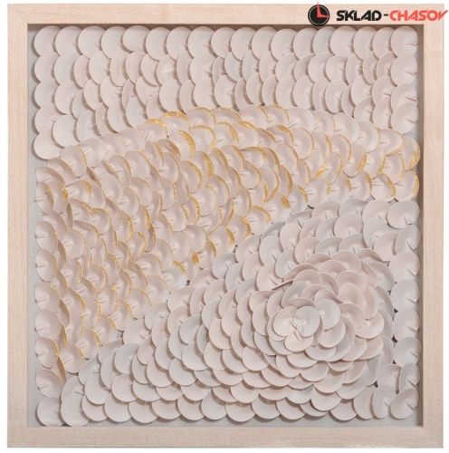 Панно кожаное "Песня пустыни 1" фото