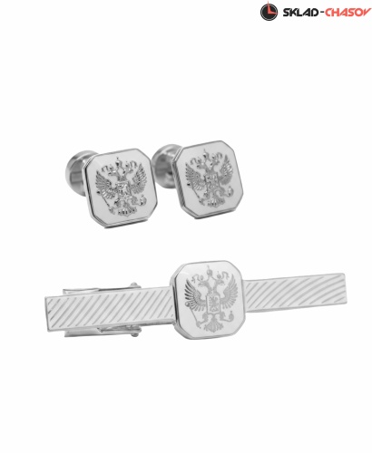 Запонки и Зажим для галстука "Президент" 54502-545002кк фото