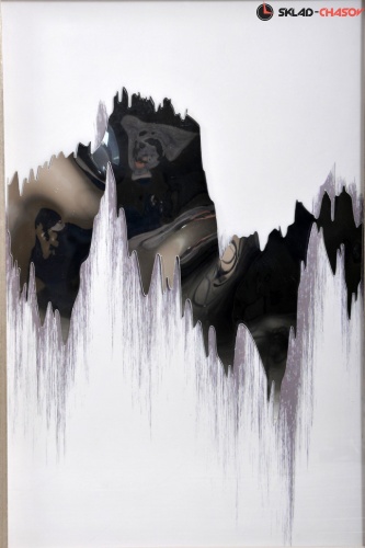 Панно металлическое "Зеркальные горы" фото фото 3