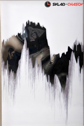 Панно металлическое "Зеркальные горы" фото фото 3