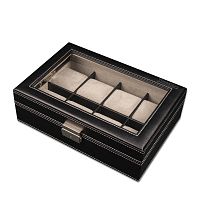 Шкатулка для хранения 8-ми часов Leather 08BL фото