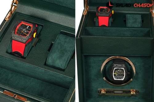 Шкатулка для автоподзавода 1-х часов Wolf 792141 фото фото 8