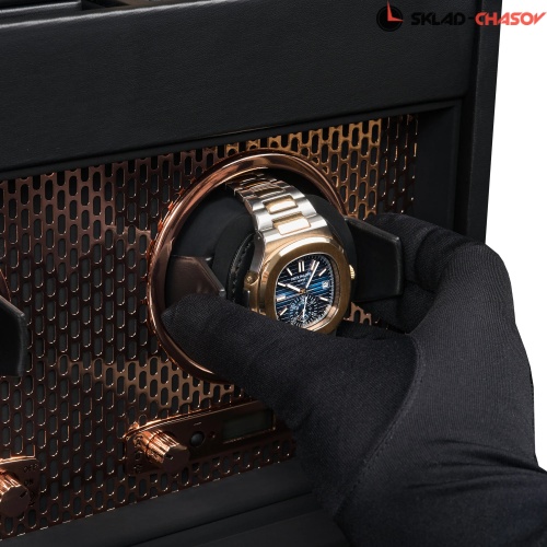 Шкатулка для автоподзавода 3-х часов Wolf 469416 фото фото 11