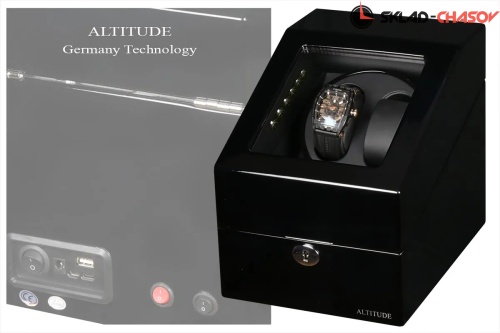 Шкатулка для автоподзавода 2-x часов C1704-BB фото фото 4