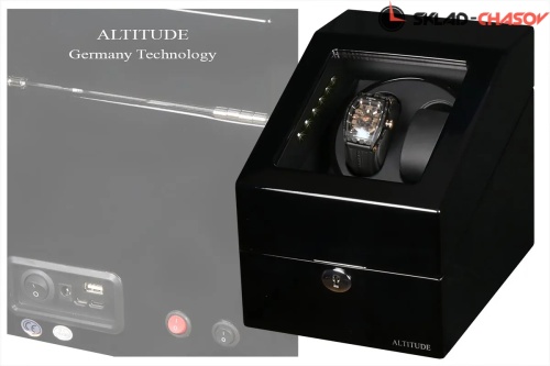 Шкатулка для автоподзавода 2-x часов C1704-BB фото фото 4