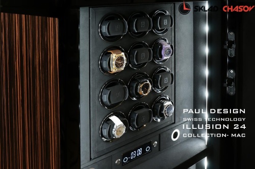 Премиальный шкаф Paul Design для подзавода 24-х часов ILLUSION MAC 24 фото фото 7