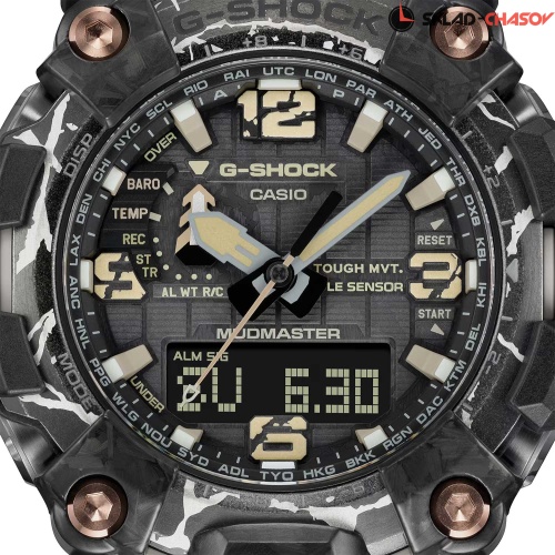 Японские наручные часы Casio G-SHOCK GWG-2000CR-1A с хронографом фото фото 2