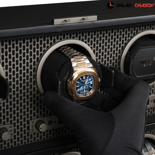 Шкатулка для автоподзавода 6-ти часов Wolf 469603 фото фото 3