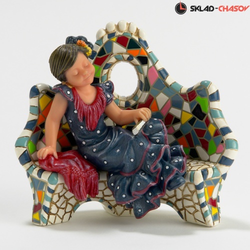 Nadal Статуэтка  784418 Отдыхая на скамейке фото