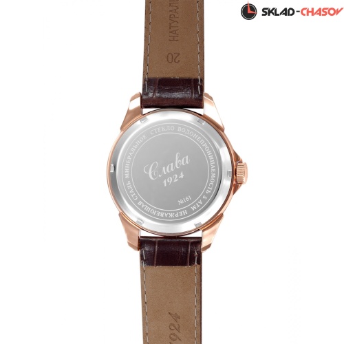 Механические с автоподзаводом Слава "Традиция" логотип Герб РФ 1613841/300-8215 фото фото 6