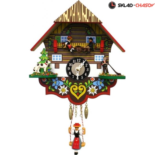 Настенные часы c  маятником SARS 0193 K SQ фото