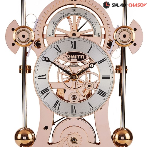 Часы настольные COMITTI ROSE GOLD NAVIGATOR S5266RG фото фото 5