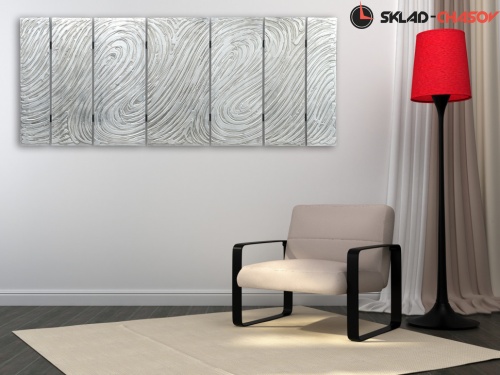 Панно настенное "Волны" фото фото 3