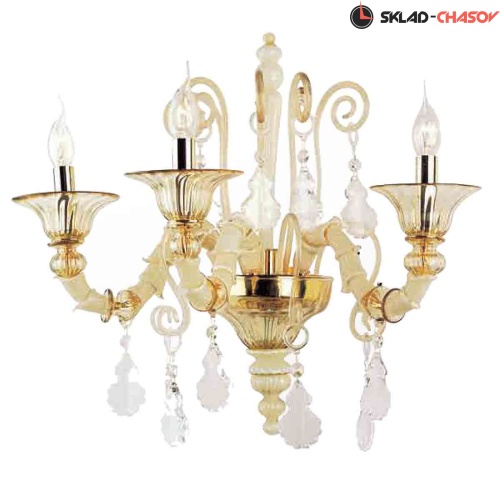 Бра Arte di Murano 7602/A3 Pagliesco Fume фото