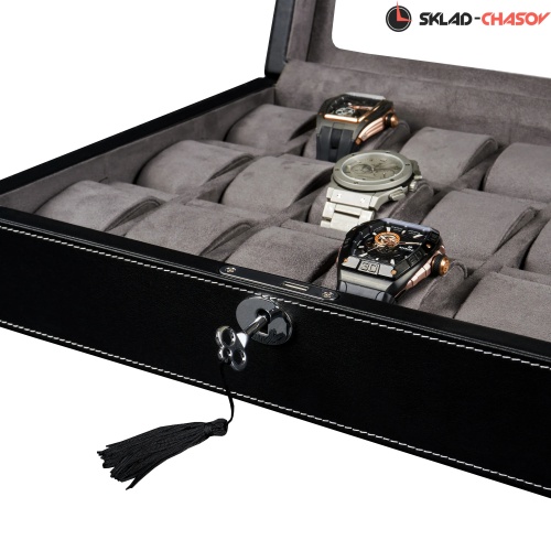 Шкатулка для хранения 18-ти часов 18BGR-W фото фото 3